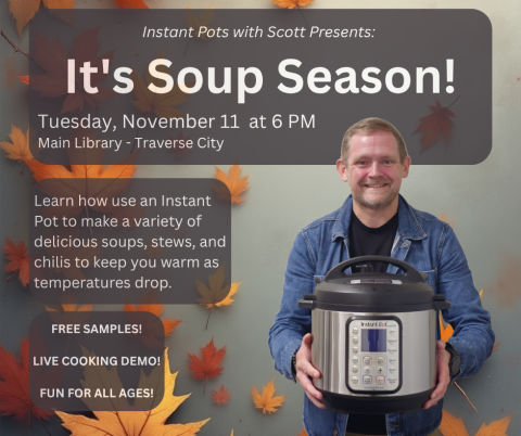 Scott Holding an Instant Pot