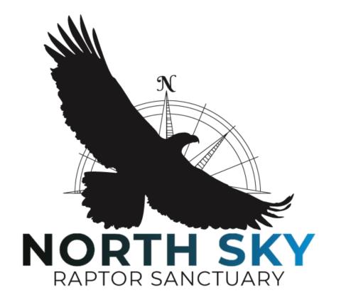 Logo for North Sky Raptor Sanctuary