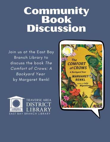 The Comfort of Crows book discussion at East Bay