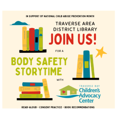 Join us for a Body Safety Storytime at TADL's Woodmere Branch.