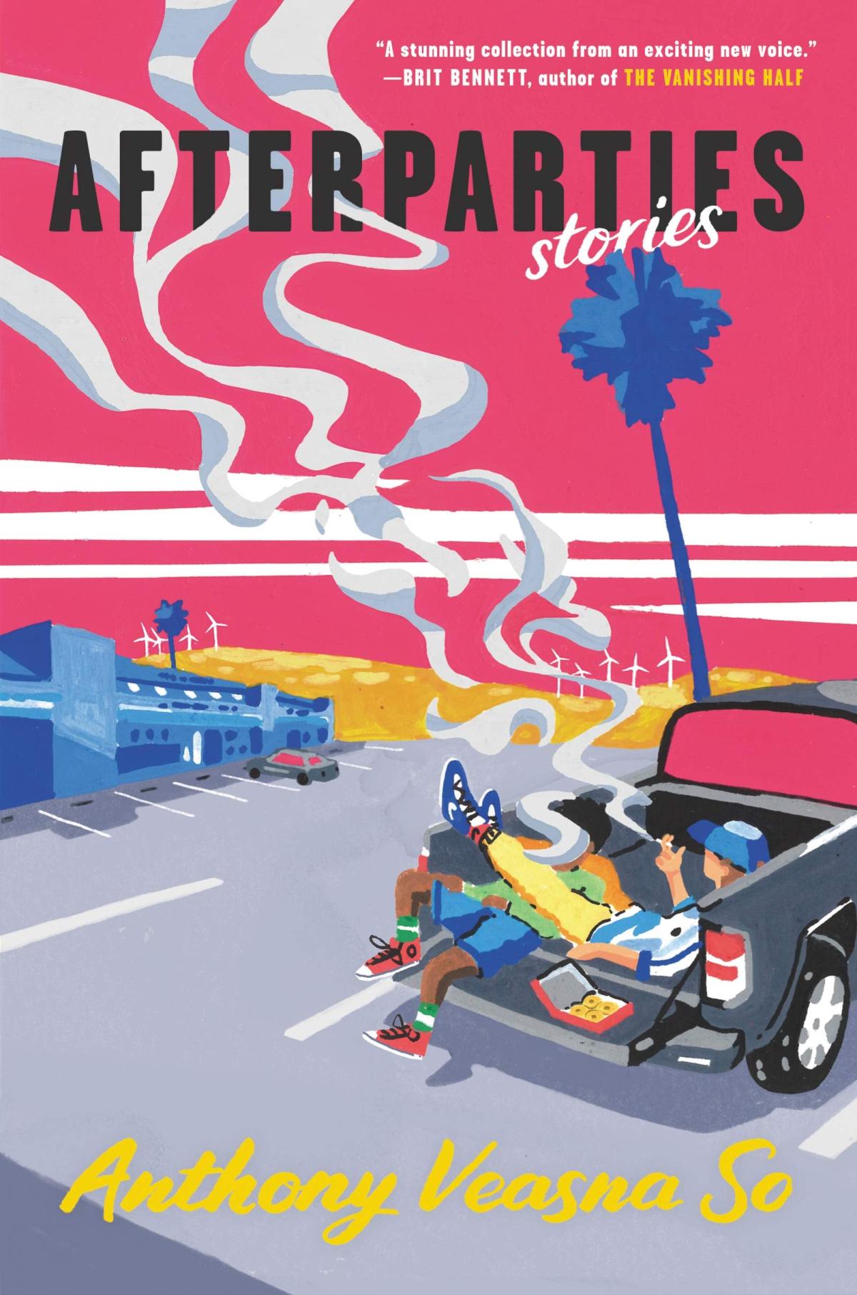 book cover for Afterparties by Anthony Veasna So