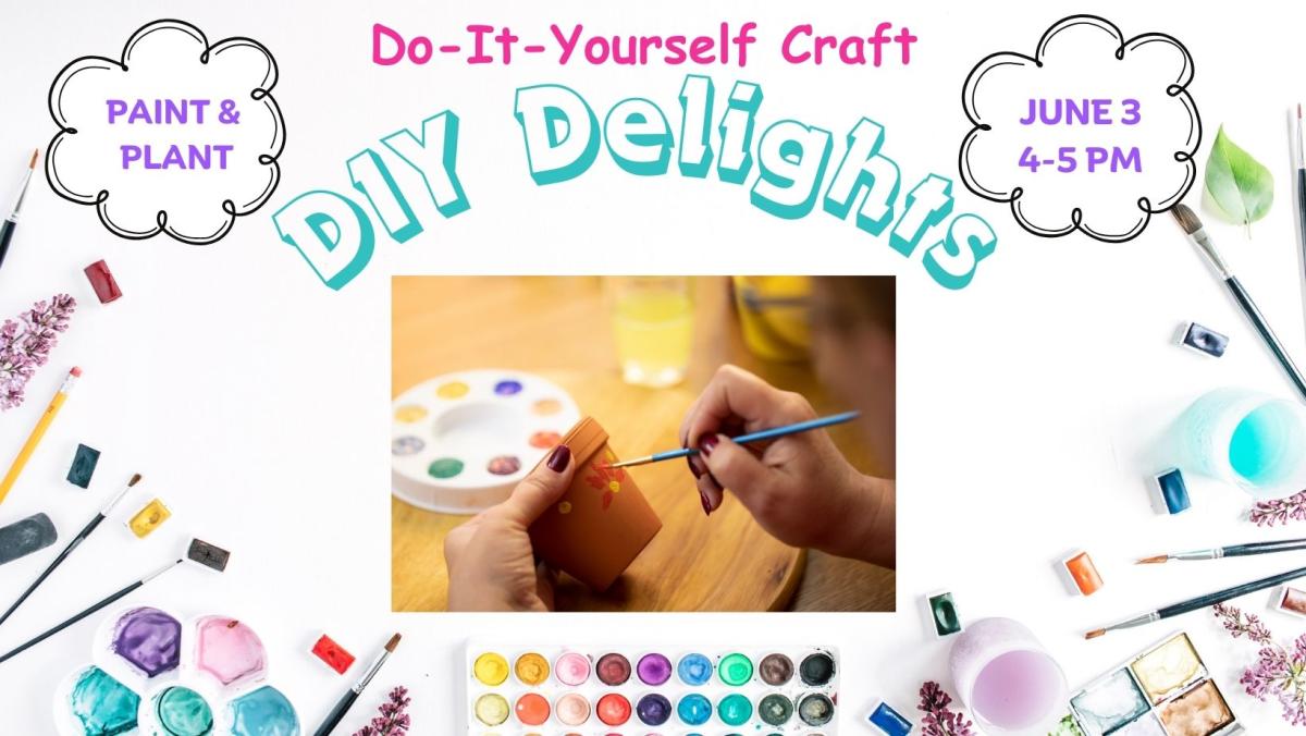flowerpot painting DIY Delights