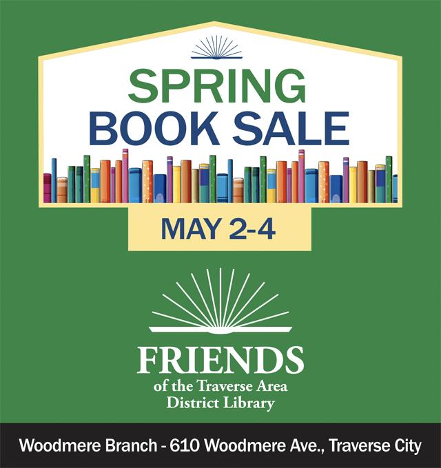 Spring Book sale for the Friends of TADL