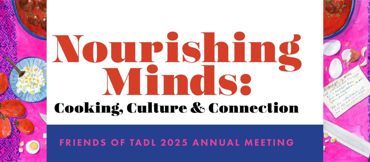 Graphic for nourishing minds annual meeting
