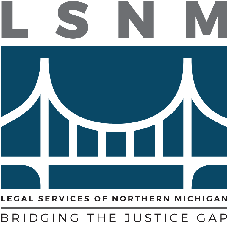 Logo for the Legal Services of Northern Michigan