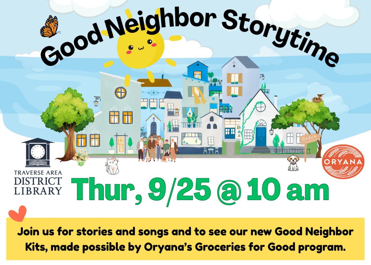 Good Neighbor Storytime: Thur, 9/25 @ 11 am