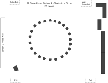 Option 9 - Chairs in a Circle